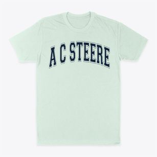 A C Steere Elementary School Varsity Arch Classic Dad T-Shirt