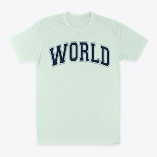 World Elementary And Small World Cds Varsity Arch Classic Dad T-Shirt
