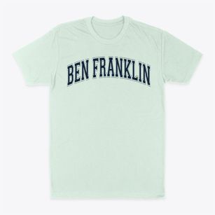 Ben Franklin Elementary School 13 Varsity Arch Classic Dad T-Shirt