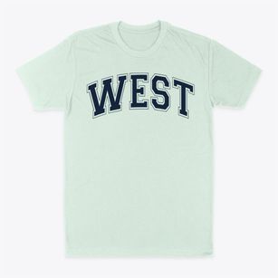 West High School Varsity Arch Classic Dad T-Shirt