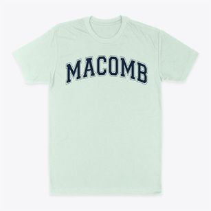 Macomb High School Varsity Arch Classic Dad T-Shirt