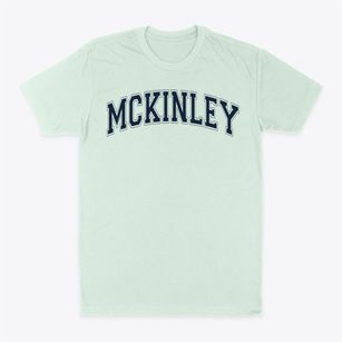 Mckinley Elementary School Varsity Arch Classic Dad T-Shirt