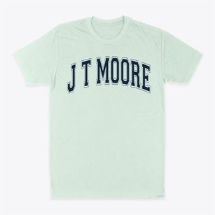 J T Moore Middle School Varsity Arch Classic Dad T-Shirt