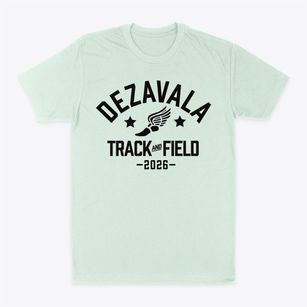 Dezavala Elementary School Track and Field Classic Dad T-Shirt