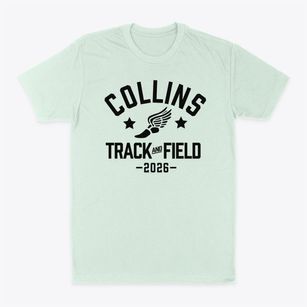 Collins Elementary School Track and Field Classic Dad T-Shirt