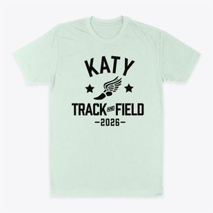 Katy High School Track and Field Classic Dad T-Shirt