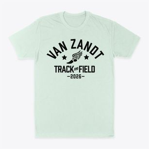 Van Zandt Homeschool Track and Field Classic Dad T-Shirt