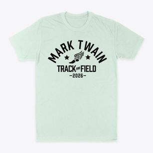 Mark Twain Elementary School Track and Field Classic Dad T-Shirt