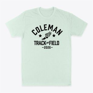 Coleman Elementary School Track and Field Classic Dad T-Shirt