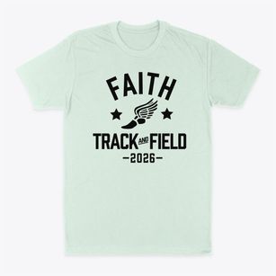 Faith Christian School Track and Field Classic Dad T-Shirt