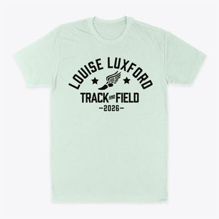 Louise Luxford Elementary School Track and Field Classic Dad T-Shirt