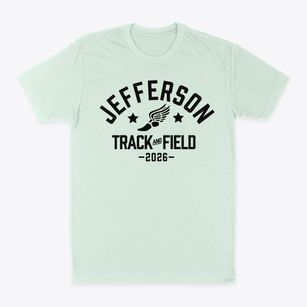 Thomas Jefferson High School Track and Field Classic Dad T-Shirt