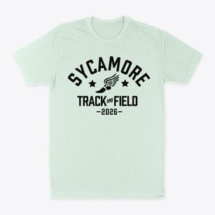 Sycamore Elementary School Track and Field Classic Dad T-Shirt