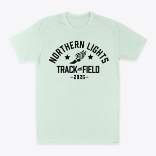 Northern Lights Elementary School Track and Field Classic Dad T-Shirt