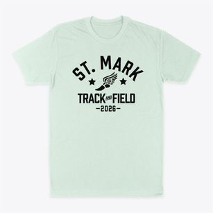 Saint Mark Lutheran School Track and Field Classic Dad T-Shirt