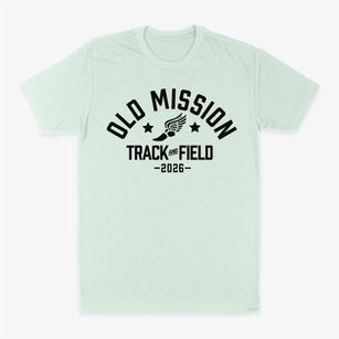 Old Mission Montessori School Track and Field Classic Dad T-Shirt