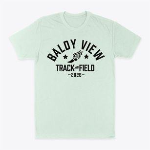 Baldy View Elementary School Track and Field Classic Dad T-Shirt