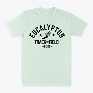 Eucalyptus Elementary School Track and Field Classic Dad T-Shirt