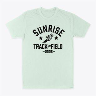 Sunrise Elementary School Track and Field Classic Dad T-Shirt