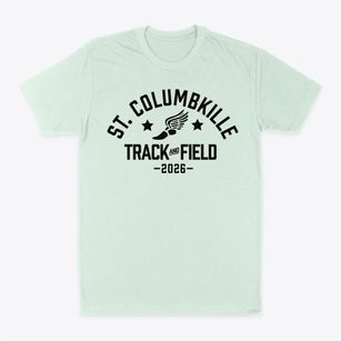 Saint Columbkille School Track and Field Classic Dad T-Shirt