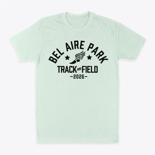 Bel Aire Park Elementary School Track and Field Classic Dad T-Shirt