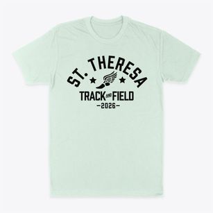 Saint Theresa School Track and Field Classic Dad T-Shirt