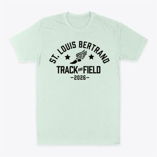 Saint Louis Bertrand School Track and Field Classic Dad T-Shirt