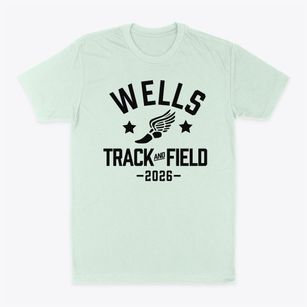 Wells Intermediate School Track and Field Classic Dad T-Shirt