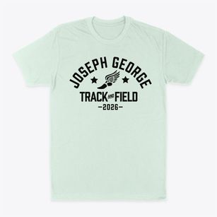 Joseph George Middle School Track and Field Classic Dad T-Shirt