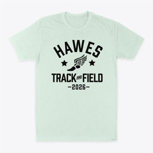 Hawes Elementary School Track and Field Classic Dad T-Shirt