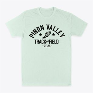 Pinon Valley Elementary School Track and Field Classic Dad T-Shirt