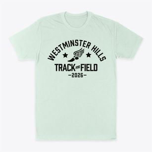 Westminster Hills Elementary School Track and Field Classic Dad T-Shirt