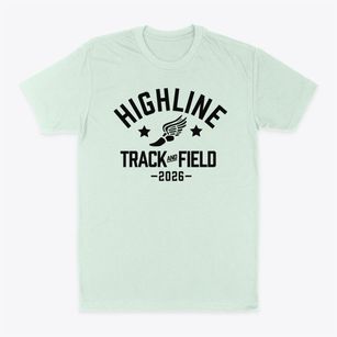 Highline Academy Track and Field Classic Dad T-Shirt
