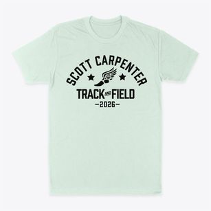 Scott Carpenter Middle School Track and Field Classic Dad T-Shirt