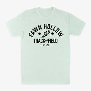 Fawn Hollow Elementary School Track and Field Classic Dad T-Shirt