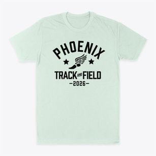 Phoenix Academy Track and Field Classic Dad T-Shirt