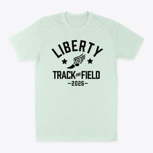 Liberty Magnet Elementary School Track and Field Classic Dad T-Shirt