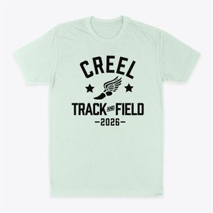 Creel Elementary School Track and Field Classic Dad T-Shirt