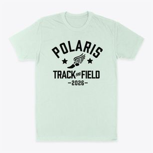 Polaris School Track and Field Classic Dad T-Shirt
