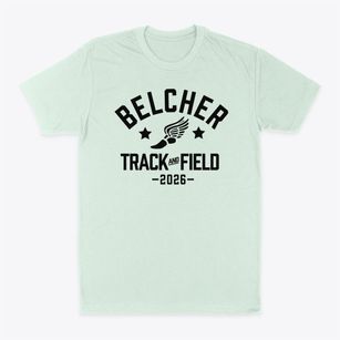 Belcher Elementary School Track and Field Classic Dad T-Shirt