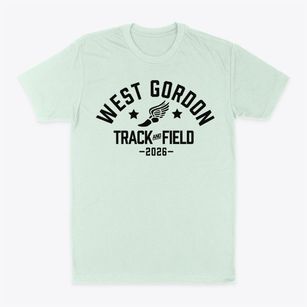 West Gordon Elementary School Track and Field Classic Dad T-Shirt