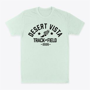 Desert Vista Elementary School Track and Field Classic Dad T-Shirt