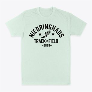 Niedringhaus Elementary School Track and Field Classic Dad T-Shirt