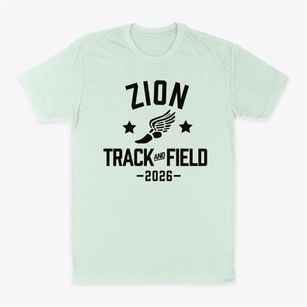 Zion Christian Academy Track and Field Classic Dad T-Shirt