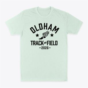 Oldham Christian Academy Track and Field Classic Dad T-Shirt