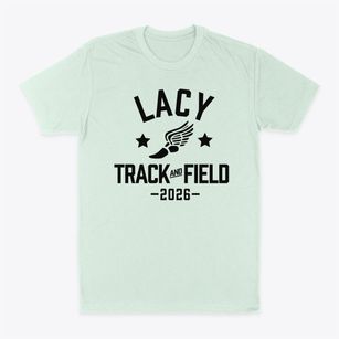 Lacy Elementary School Track and Field Classic Dad T-Shirt