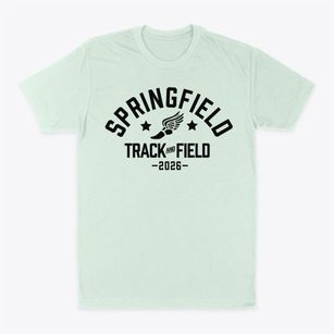 Springfield High School Track and Field Classic Dad T-Shirt