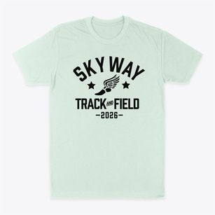 Skyway Middle School Track and Field Classic Dad T-Shirt