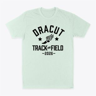 Dracut Junior High School Track and Field Classic Dad T-Shirt