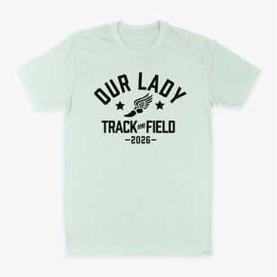 Our Lady Assumption School Track and Field Classic Dad T-Shirt